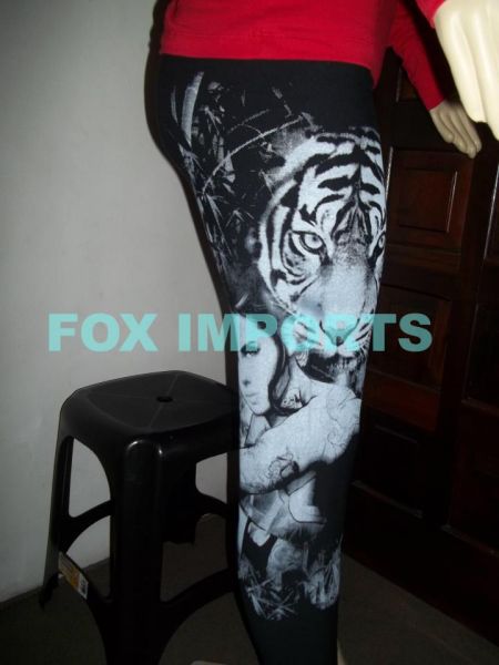 Legging com a cara do tigre - GG